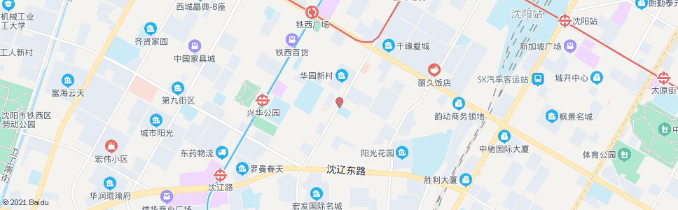 沈阳云峰街南七路_公交站地图_沈阳公交_妙搜公交查询2024