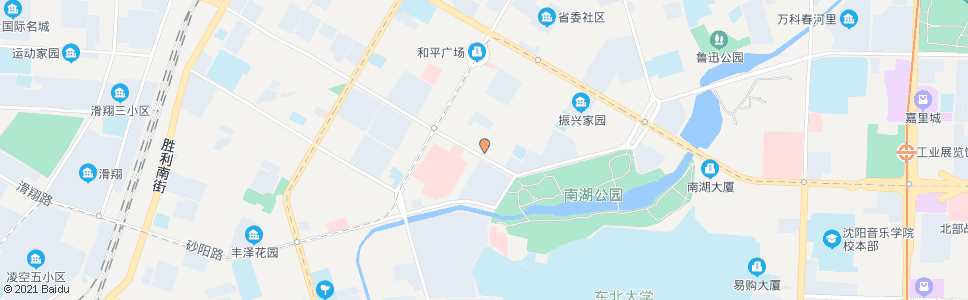 沈阳中兴街南八马路_公交站地图_沈阳公交_妙搜公交查询2024