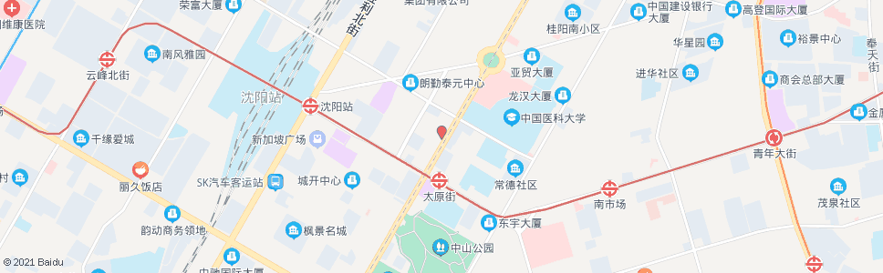 沈阳南京街北二马路(沈阳古玩城)_公交站地图_沈阳公交_妙搜公交查询2024