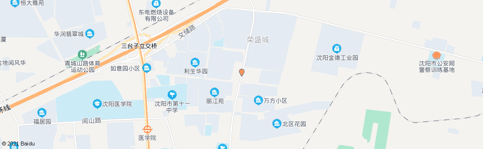 沈阳万方小学_公交站地图_沈阳公交_妙搜公交查询2024