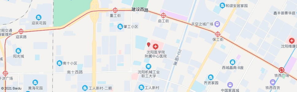 沈阳启工街南八路_公交站地图_沈阳公交_妙搜公交查询2024