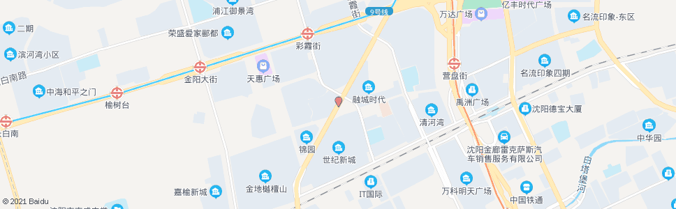 沈阳沈营路华园东路_公交站地图_沈阳公交_妙搜公交查询2024