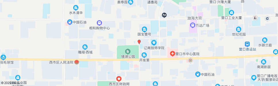 营口启文小区_公交站地图_营口公交_妙搜公交查询2024