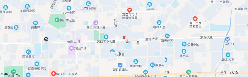 营口永江城市花园南门_公交站地图_营口公交_妙搜公交查询2024