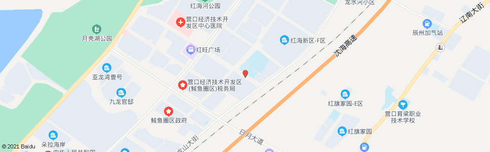 营口东红海小学_公交站地图_营口公交_妙搜公交查询2024