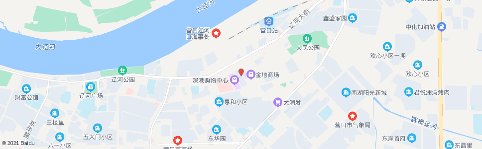 营口东升市场(东圣东胡同)_公交站地图_营口公交_妙搜公交查询2024