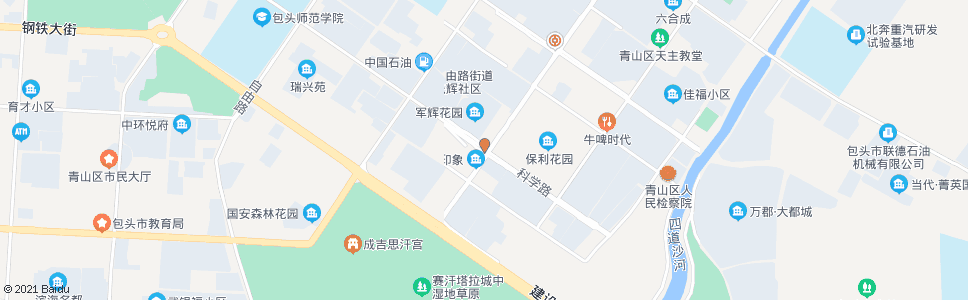 包头光辉假日酒店_公交站地图_包头公交_妙搜公交查询2024