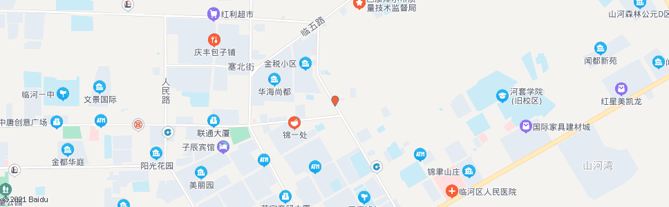 巴彦淖尔临河区中医院_公交站地图_巴彦淖尔公交_妙搜公交查询2024