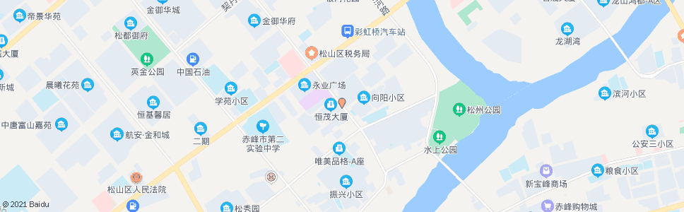 赤峰西域药店(梦幻小精灵艺校)_公交站地图_赤峰公交_妙搜公交查询2024