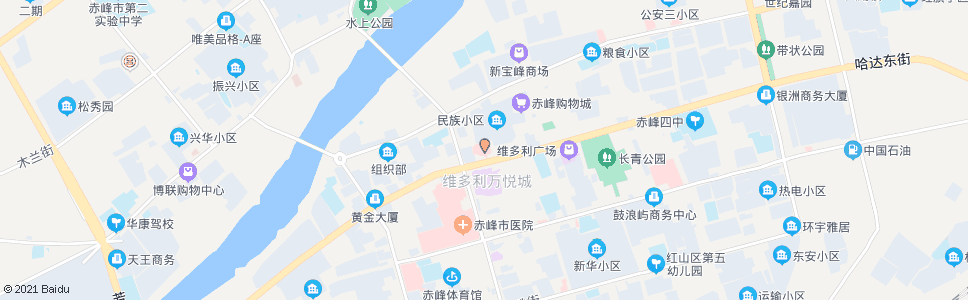 赤峰赤峰商厦(朝聚眼科医院)_公交站地图_赤峰公交_妙搜公交查询2024