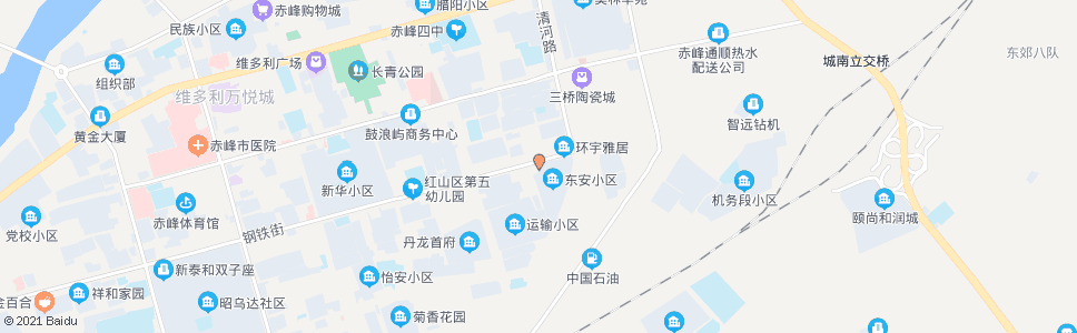 赤峰东安小区(信联会计师事务所)_公交站地图_赤峰公交_妙搜公交查询2024