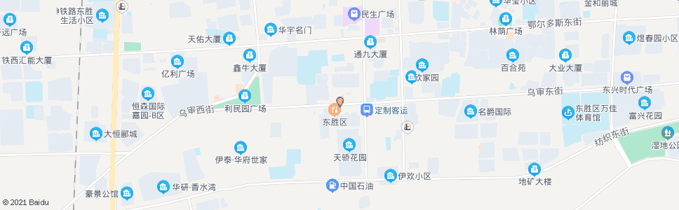 鄂尔多斯林荫街办事处(宝鼎家俱)_公交站地图_鄂尔多斯公交_妙搜公交查询2024