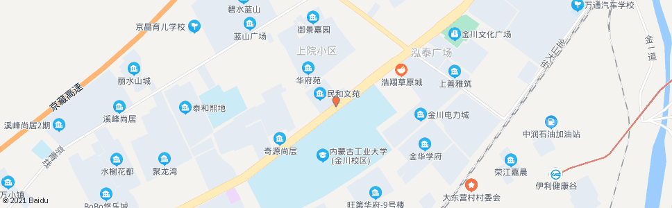 呼和浩特工业大学电力学院_公交站地图_呼和浩特公交_妙搜公交查询2024