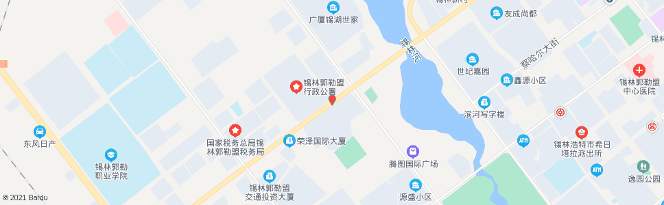 锡林郭勒锡盟行政中心_公交站地图_锡林郭勒公交_妙搜公交查询2024