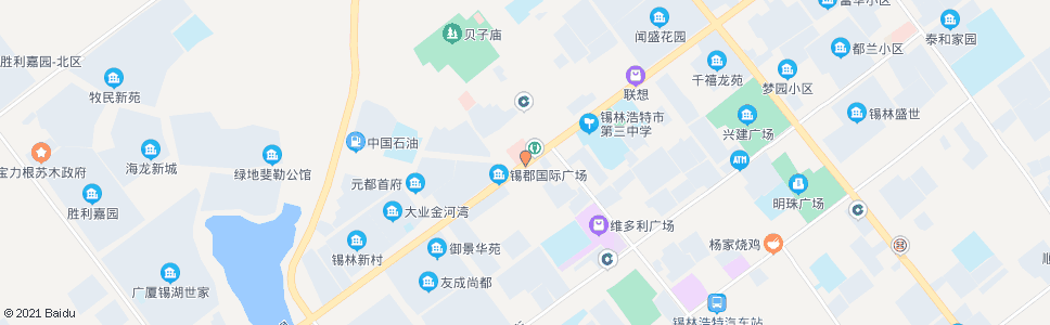 锡林郭勒信合金店_公交站地图_锡林郭勒公交_妙搜公交查询2024