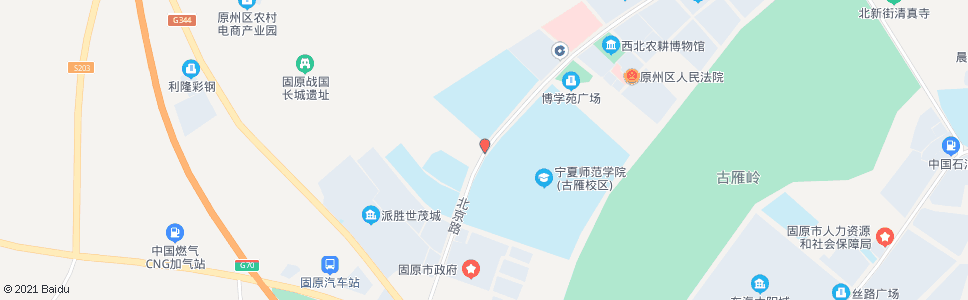 固原回中师院_公交站地图_固原公交_妙搜公交查询2024