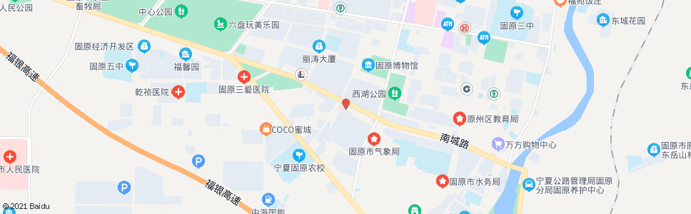 固原福利医院_公交站地图_固原公交_妙搜公交查询2024