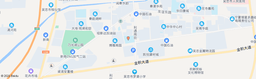 吴忠华三小学_公交站地图_吴忠公交_妙搜公交查询2024