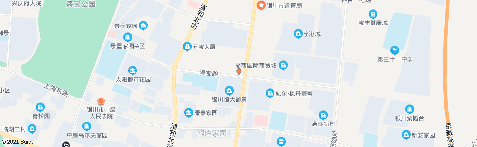 银川上陵集团_公交站地图_银川公交_妙搜公交查询2024