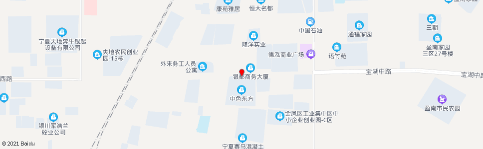 银川宝湖路金凤四街口_公交站地图_银川公交_妙搜公交查询2024