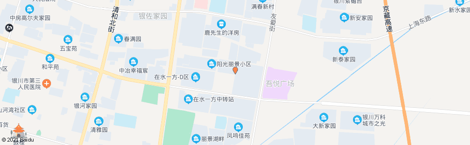 银川银佐路杞福巷站_公交站地图_银川公交_妙搜公交查询2024