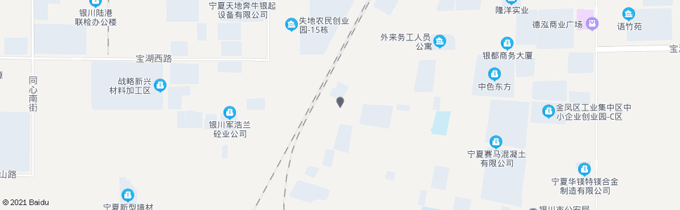 银川创业街康地路口_公交站地图_银川公交_妙搜公交查询2025