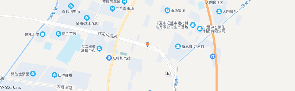 银川德源街德胜路口_公交站地图_银川公交_妙搜公交查询2024