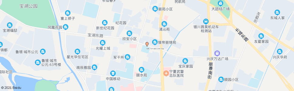 银川宝湖路清河街口_公交站地图_银川公交_妙搜公交查询2024