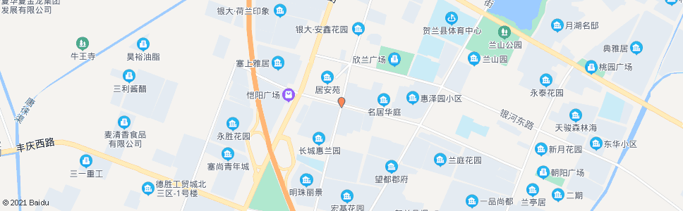 银川居安路桃林南街口_公交站地图_银川公交_妙搜公交查询2024