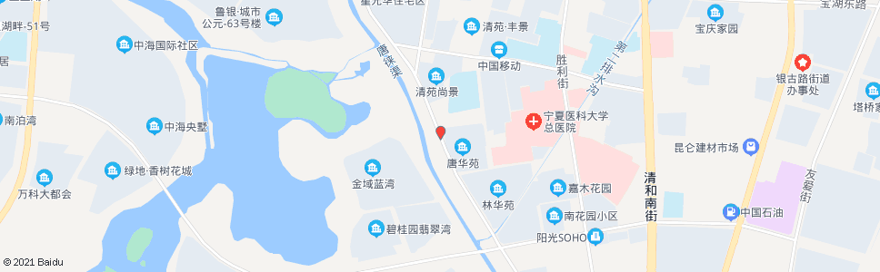 银川凤凰街林华巷口_公交站地图_银川公交_妙搜公交查询2024