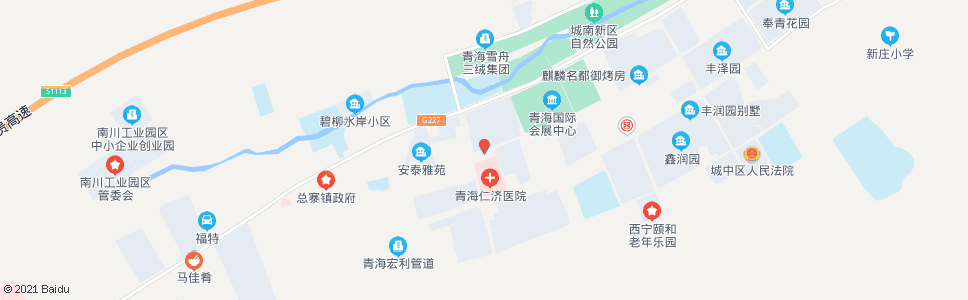 西宁圆丁园_公交站地图_西宁公交_妙搜公交查询2024