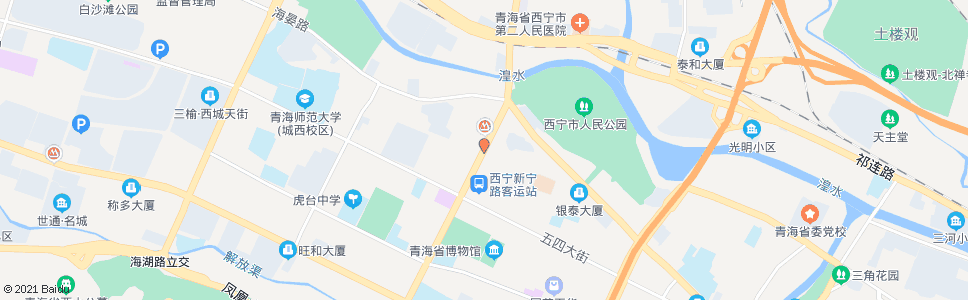 西宁新村(G227)_公交站地图_西宁公交_妙搜公交查询2024