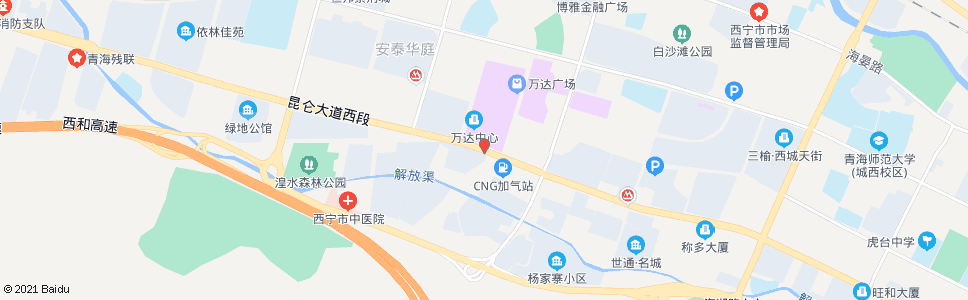 西宁刘家寨_公交站地图_西宁公交_妙搜公交查询2024