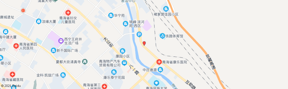 西宁中庄路_公交站地图_西宁公交_妙搜公交查询2024