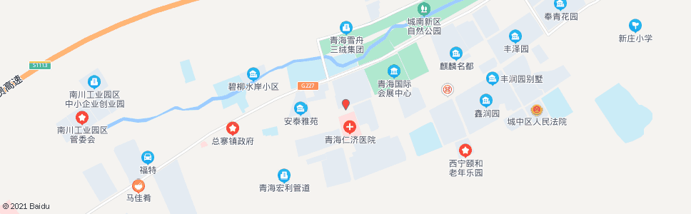 西宁园丁园_公交站地图_西宁公交_妙搜公交查询2024