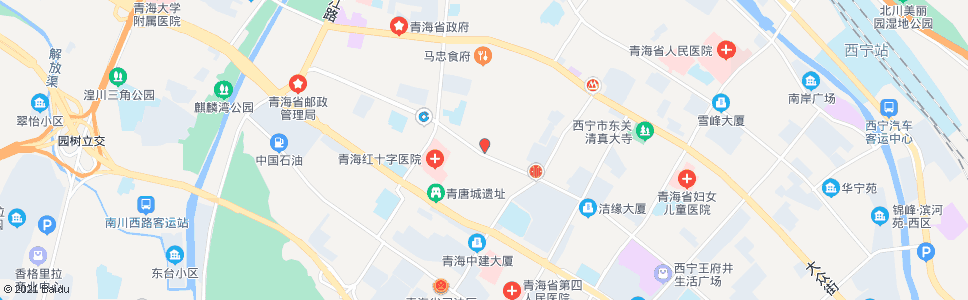 西宁花园南街_公交站地图_西宁公交_妙搜公交查询2024