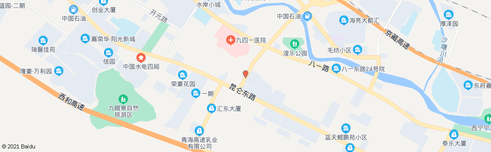 西宁明杏路_公交站地图_西宁公交_妙搜公交查询2024