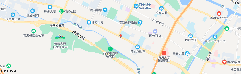西宁植物园_公交站地图_西宁公交_妙搜公交查询2024