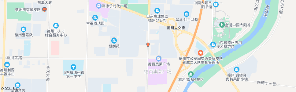 德州大申庄新村_公交站地图_德州公交_妙搜公交查询2024