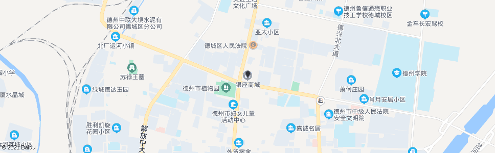 德州银座商场大学路店_公交站地图_德州公交_妙搜公交查询2024