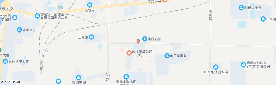 菏泽钢材市场_公交站地图_菏泽公交_妙搜公交查询2024