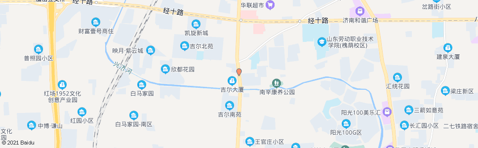 济南南辛庄街南辛庄西路_公交站地图_济南公交_妙搜公交查询2025