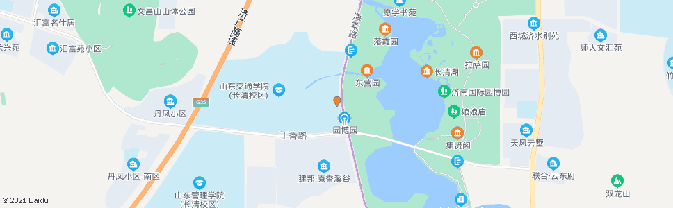 济南轻工学院东门_公交站地图_济南公交_妙搜公交查询2024