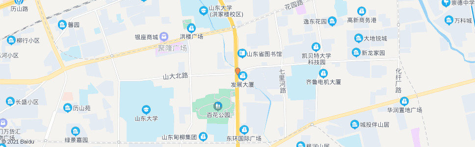 济南华龙路_公交站地图_济南公交_妙搜公交查询2024