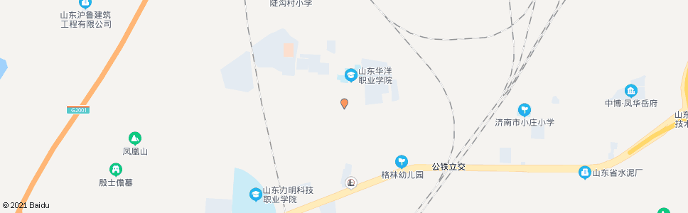 济南黄山店_公交站地图_济南公交_妙搜公交查询2025