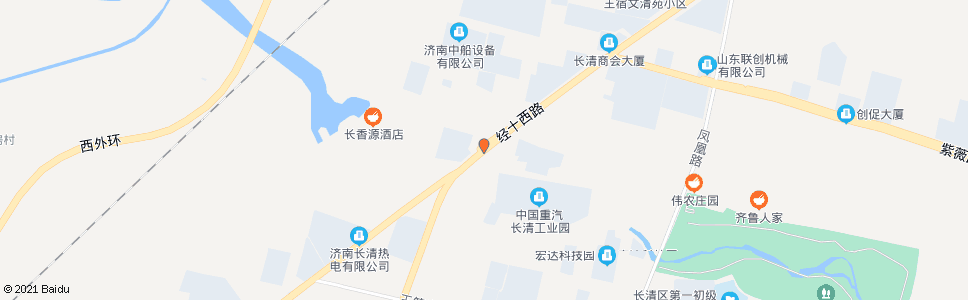 济南经十西路滨河路_公交站地图_济南公交_妙搜公交查询2025