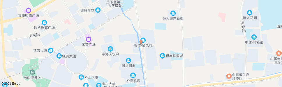 济南舜风路凤凰路_公交站地图_济南公交_妙搜公交查询2024