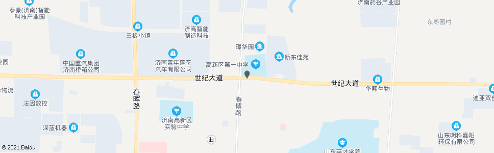 济南孙村中学_公交站地图_济南公交_妙搜公交查询2024