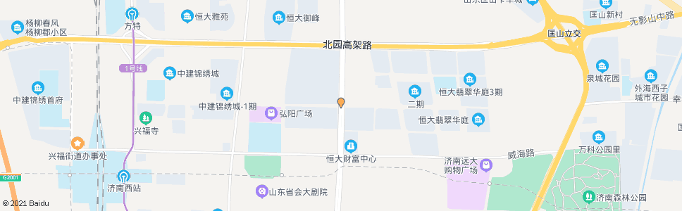 济南兴福寺路淄博路_公交站地图_济南公交_妙搜公交查询2025