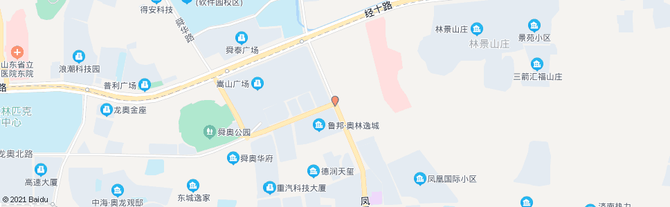 济南凤凰路龙奥北路_公交站地图_济南公交_妙搜公交查询2024